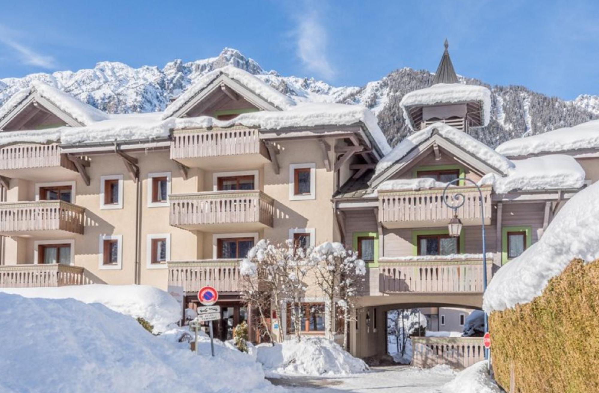 Апартаменты La Ginabelle Vue Montblanc 4 Personnes Шамони Экстерьер фото
