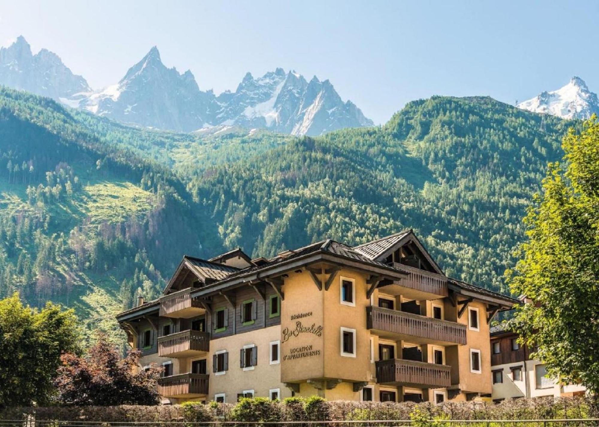Апартаменты La Ginabelle Vue Montblanc 4 Personnes Шамони Экстерьер фото
