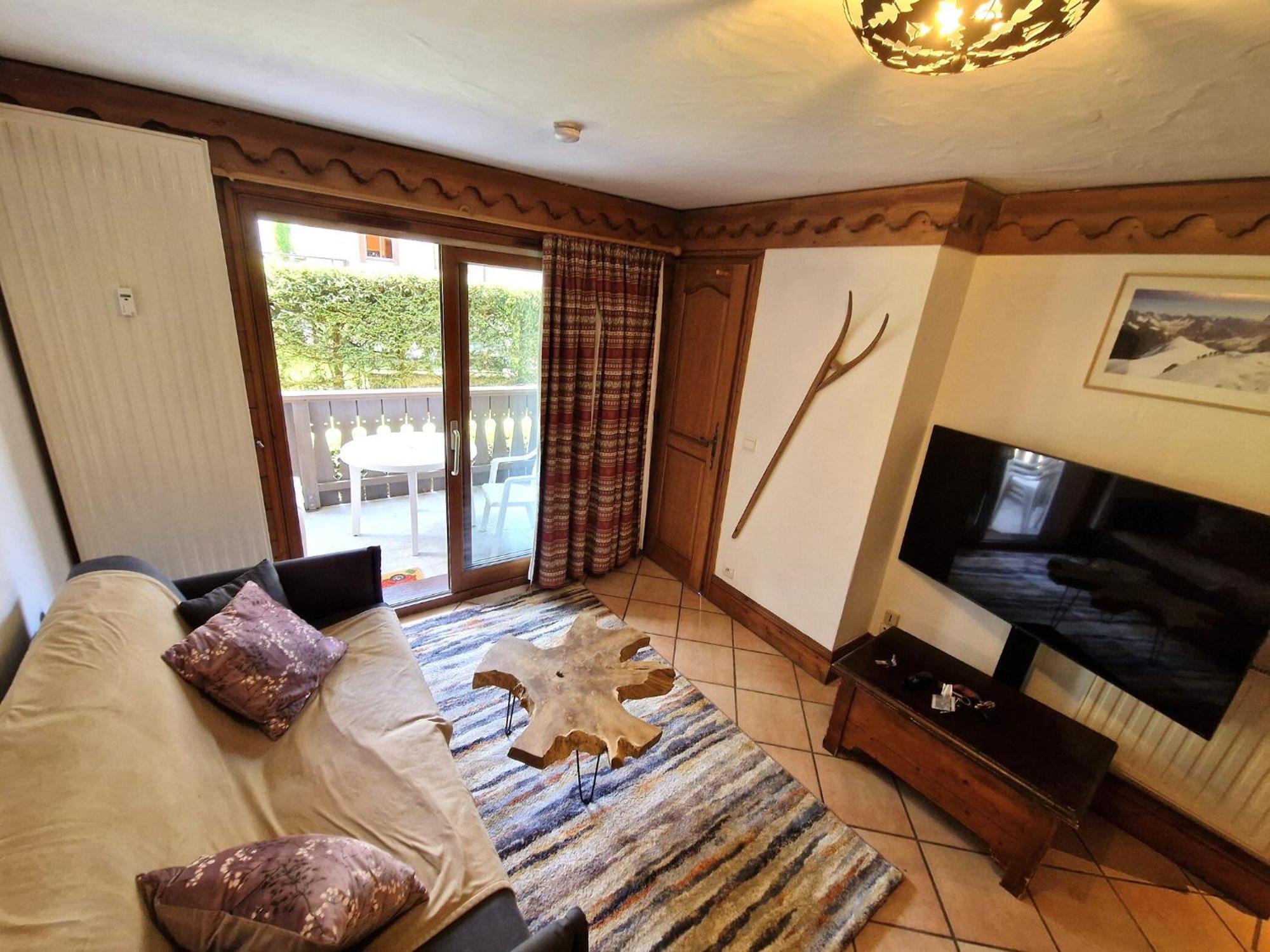 Апартаменты La Ginabelle Vue Montblanc 4 Personnes Шамони Экстерьер фото